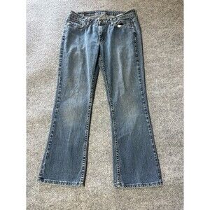 Riders by Lee Jeans Womens 10 P 30x27 Dark Wash